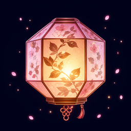 典雅紙燈
